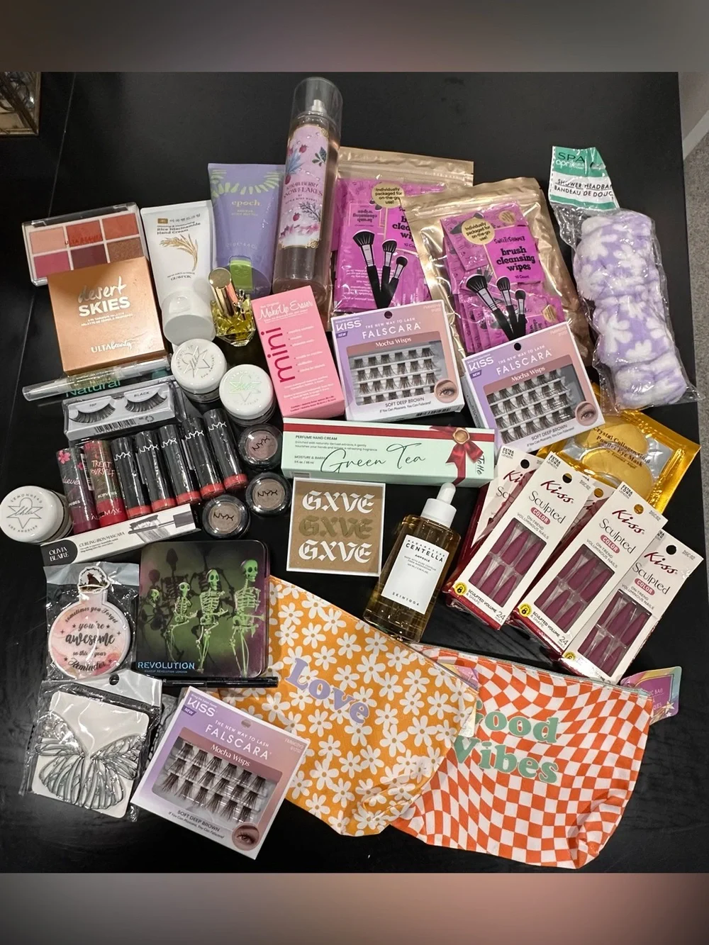 45+ Pc New Beauty Bundle | NYX, Kiss, Ulta, GXVE, Lemonhead & More